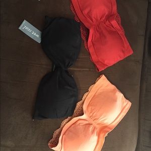 3 New Wet Seal Bandeaus
